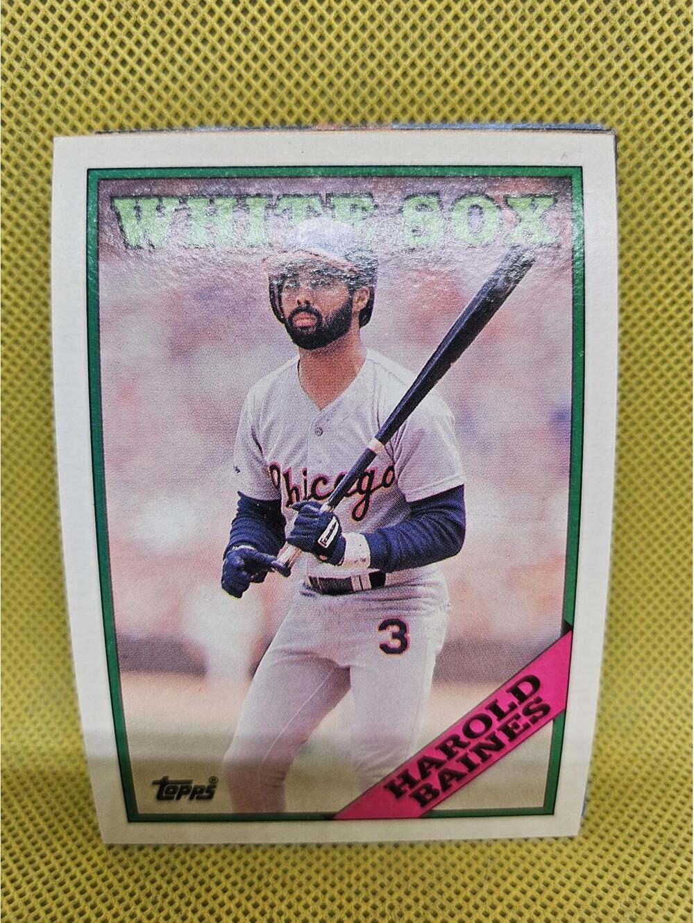 Harold Baines - HOF - 1988 Topps #35 - White Sox - RAW Mint - Picture 1 of 2
